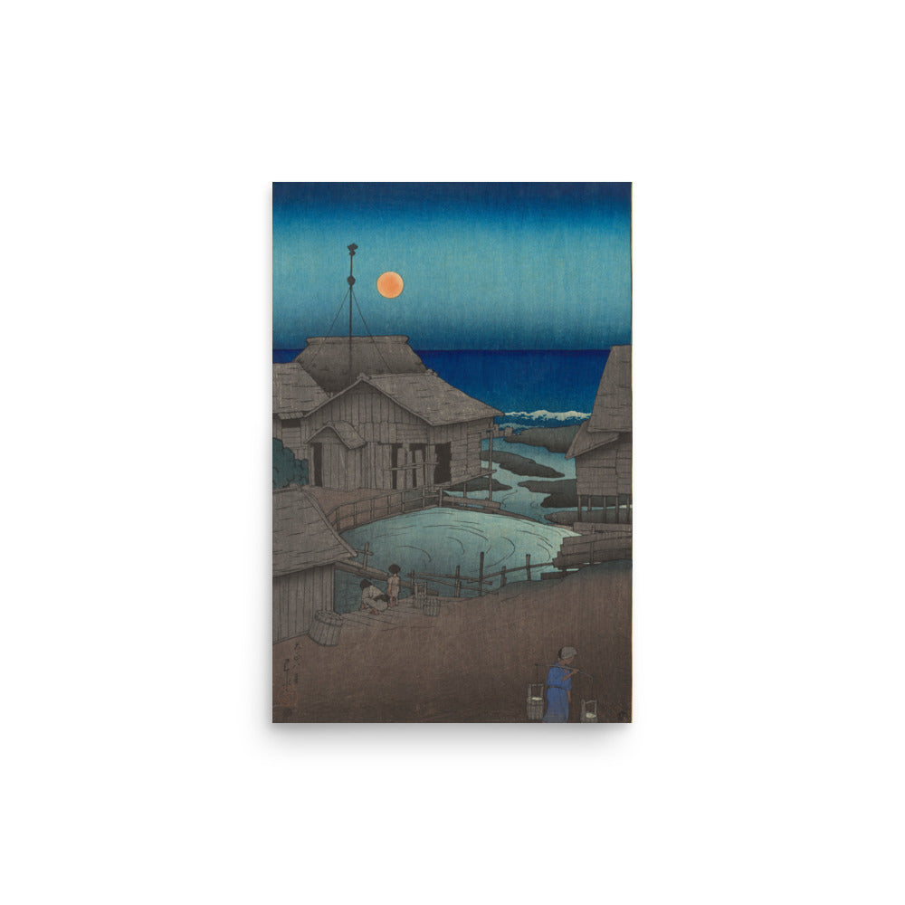 Mishima River in Mutsu Province